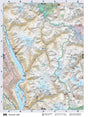 KRBC29 Wall Map - Duncan Lake - Backroad Maps