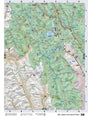 KRBC32 Wall Map - Elk Lakes Provincial Park - Backroad Maps