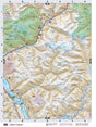 KRBC35 Wall Map - Albert Canyon - Backroad Maps