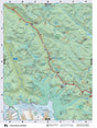 KRBC51 Wall Map - Columbia Icefield - Backroad Maps