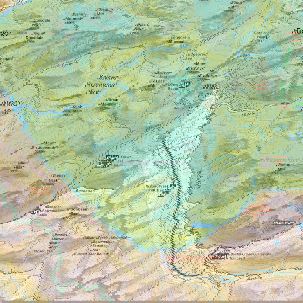 Kakwa Provincial Park - PDF - Backroad Maps