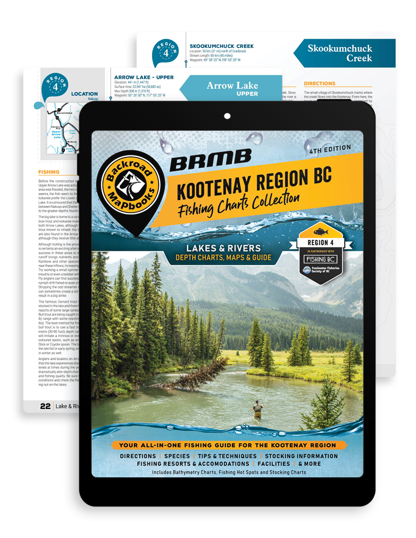 Kootenay Region BC Fishing - PDF - Backroad Maps