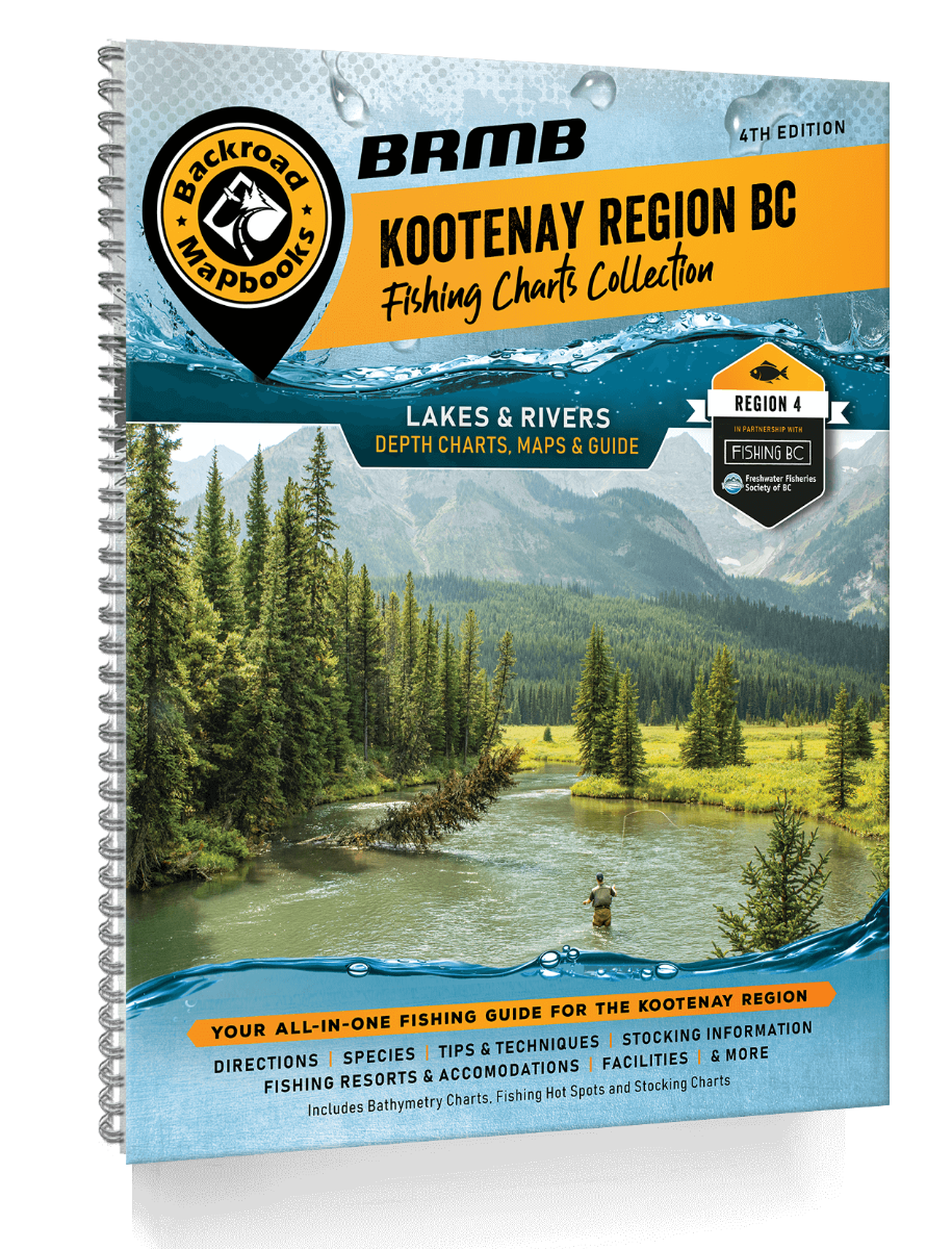 Kootenay Region BC Fishing Mapbook - Backroad Maps
