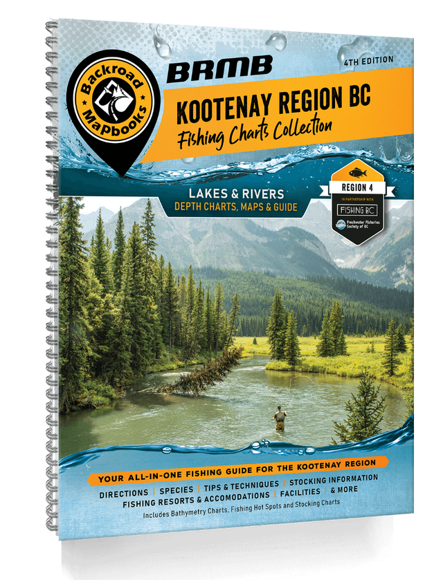 Kootenay Region BC Fishing Mapbook - Backroad Maps