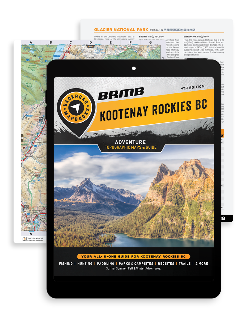 Kootenay Rockies BC - PDF - Backroad Maps