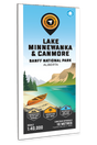 Lake Minnewanka & Canmore (Banff National Park Alberta) - Destination Map - Backroad Maps