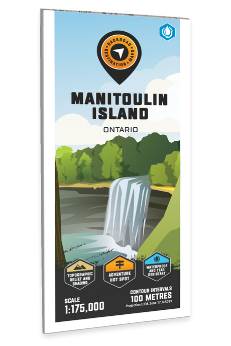 Manitoulin Island Ontario - Destination Map - Backroad Maps