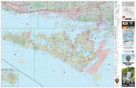 Manitoulin Island Ontario - Destination Map - Backroad Maps