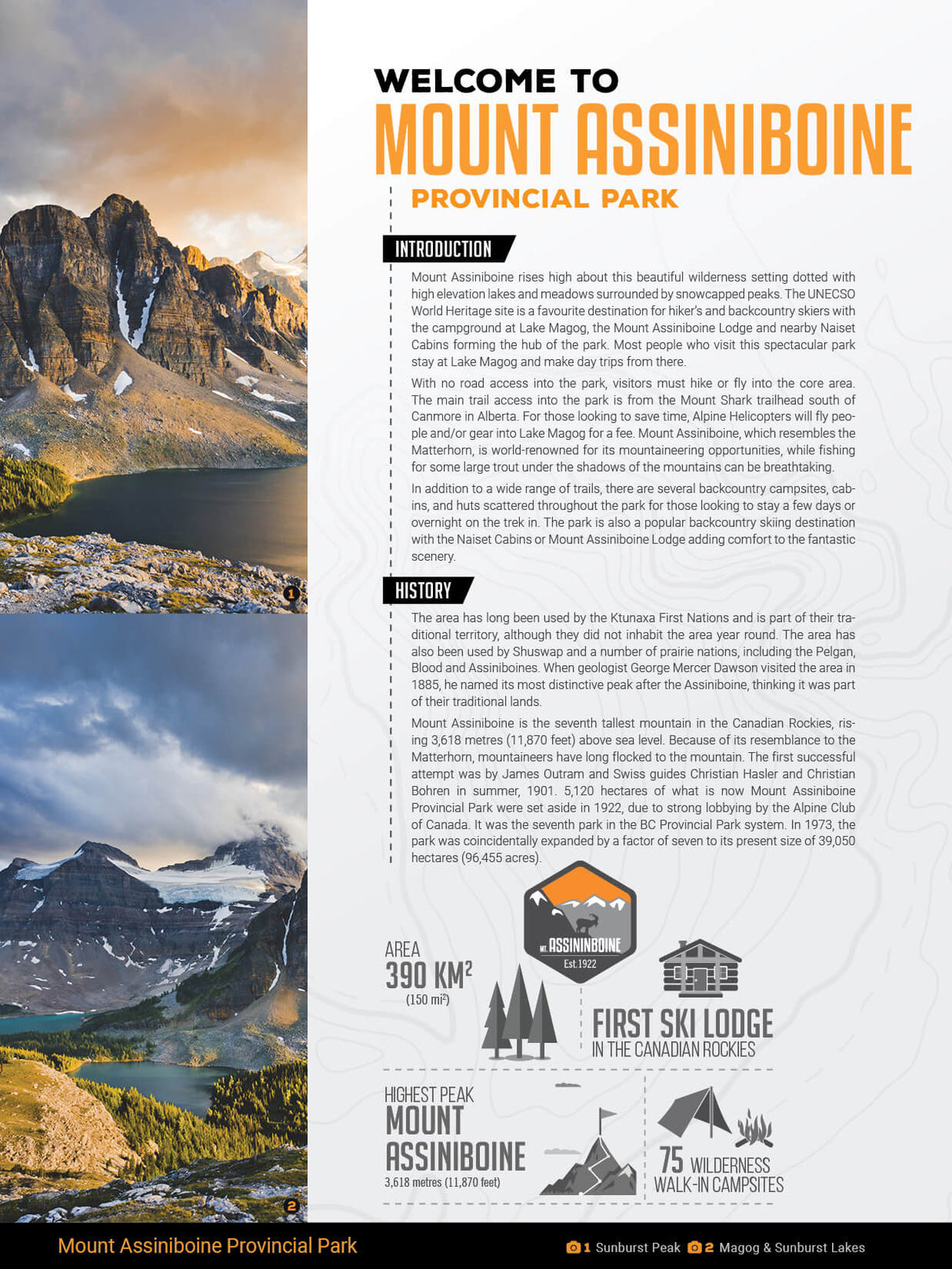 Mount Assiniboine Provincial Park - PDF - Backroad Maps