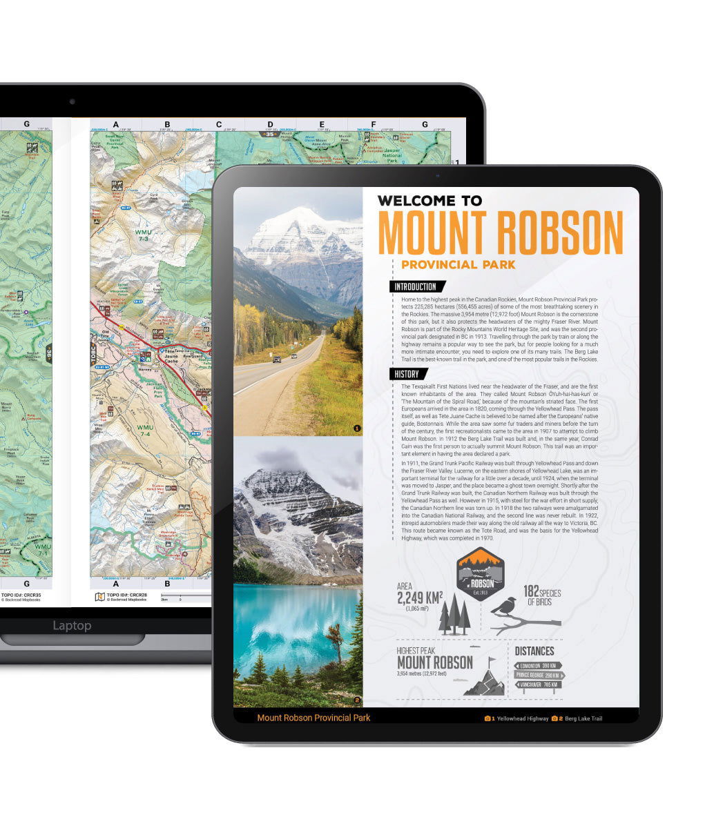 Mount Robson Provincial Park - PDF - Backroad Maps