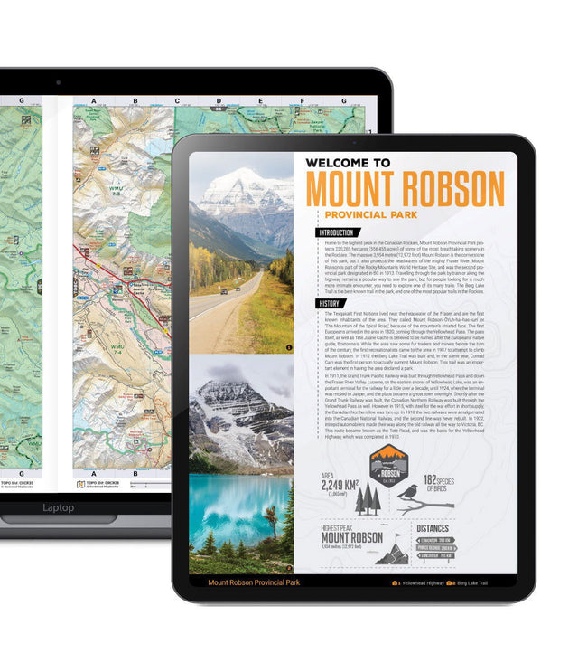 Mount Robson Provincial Park - PDF - Backroad Maps