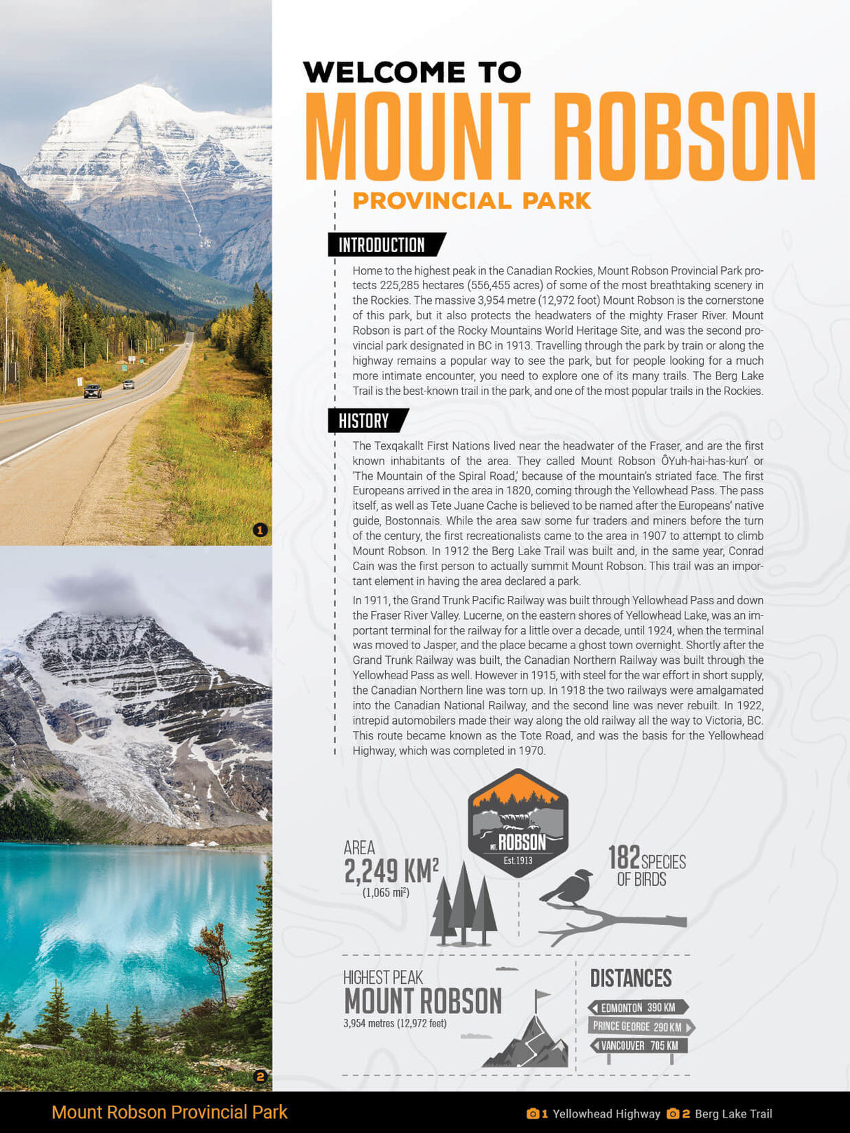 Mount Robson Provincial Park - PDF - Backroad Maps