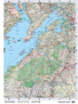 NBNB14 Wall Map - Hopewell Rocks - Backroad Maps