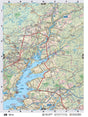 NBNB19 Wall Map - Minto - Backroad Maps