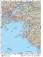 NBNB25 Wall Map - Charlottetown - Backroad Maps