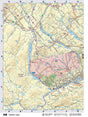 NBNB49 TOPO Map - Glasier Lake - Backroad Maps