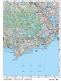 NBNB4 Wall Map - Grand Bay - Backroad Maps
