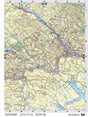 NBNB50 Wall Map - Edmundston - Backroad Maps