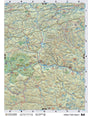NBNB54 TOPO Map - Indian Falls Depot - Backroad Maps