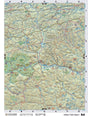 NBNB54 Wall Map - Indian Falls Depot - Backroad Maps