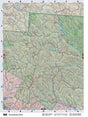 NBNB59 Wall Map - Gounamitz River - Backroad Maps