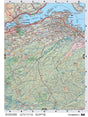 NBNB62 Wall Map - Campbellton - Backroad Maps