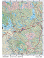 NBNB8 Wall Map - McAdam - Backroad Maps