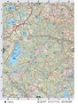 NBNB9 Wall Map - Harvey - Backroad Maps