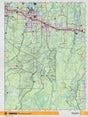 NEON64 Wall Map - Departure Lake - Backroad Maps