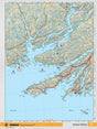 NFLD12 Wall Map - Harbour Breton - Backroad Maps
