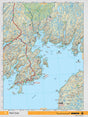 NFLD13 Wall Map - Pool's Cove - Backroad Maps