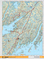 NFLD14 Wall Map - Terrenceville - Backroad Maps