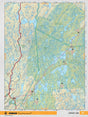 NFLD24 Wall Map - Jubilee Lake - Backroad Maps