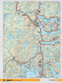 NFLD26 Wall Map - Clarenville - Backroad Maps