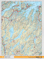 NFLD43 Wall Map - Robert's Arm - Backroad Maps