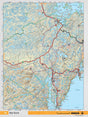 NFLD59 Wall Map - Main Brook - Backroad Maps