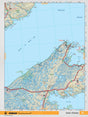 NFLD62 Wall Map - Cook's Harbour - Backroad Maps