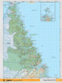 NFLD76 Wall Map - Torngat National Park - Backroad Maps