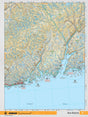 NFLD8 Wall Map - Rose Blanche - Backroad Maps