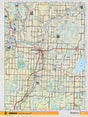 NOAB10 Wall Map - Athabasca - Backroad Maps