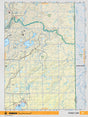 NOAB42 Wall Map - Cowper Lake - Backroad Maps