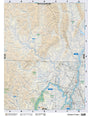 NOBC110 Wall Map - Nelson Forks - Backroad Maps