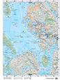 NOBC16 Wall Map - Prince Rupert - Backroad Maps