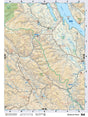 NOBC54 Wall Map - Manson River - Backroad Maps