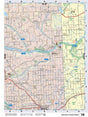 NOBC72 Wall Map - Dawson Creek North - Backroad Maps