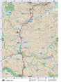 NOBC97 Wall Map - Dease Lake - Backroad Maps
