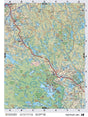 NSNS12 Wall Map - Kejimkujik Lake - Backroad Maps
