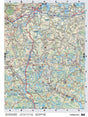NSNS34 Wall Map - Antigonish - Backroad Maps