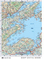 NSNS45 TOPO Map - Bras d'Or Lake - Backroad Maps