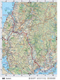 NSNS49 Wall Map - Baddeck - Backroad Maps